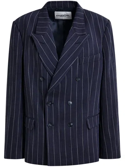 Essentiel Antwerp Hop Blazer In Blue
