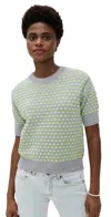 Essentiel Antwerp Hopes Jacquard Pullover Combo2 Nimbus Cloud In Combo2 Nimbus Cloud