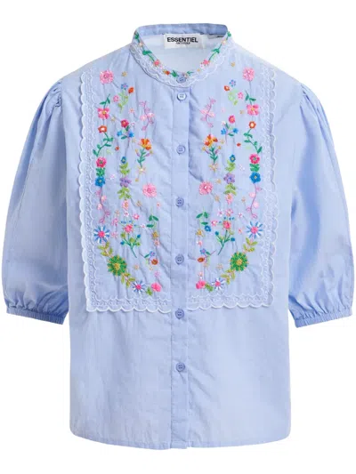 Essentiel Antwerp Horange Shirt In Blue
