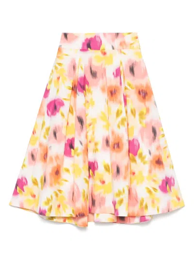 Essentiel Antwerp Hosanna Midi Skirt In White