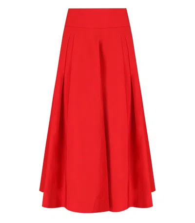 Essentiel Antwerp Hosanna Red Midi Skirt