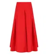 Essentiel Antwerp Hosanna Red Midi Skirt