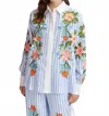 Essentiel Antwerp Hotswolds2 White And Light Blue Shirt In Blue