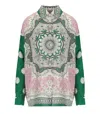 Essentiel Antwerp Paisley Print Button Front Shirt
