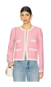 Essentiel Antwerp Howy Fitted Jacket In Pink