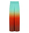Essentiel Antwerp Hug Tie Dye Orange Pants In Multi