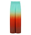 Essentiel Antwerp Hug Tie Dye Orange Pants In Orange