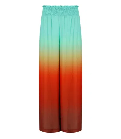 ESSENTIEL ANTWERP HUG TIE DYE ORANGE PANTS