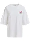 Essentiel Antwerp Hungle Embroidered Tshirt In White