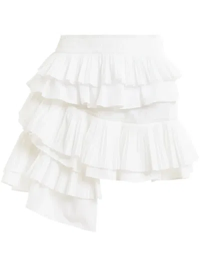 Essentiel Antwerp Hupaul Mini Skirt In White