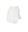 Essentiel Antwerp Hupaul White Mini Skirt In White