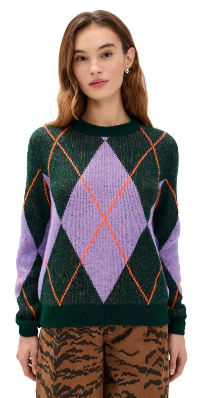 Essentiel Antwerp Iberlin Jacquard Knit Pull Combo2 Paula's Choice In Multi