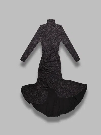 Essentiel Antwerp Ibys Printed Jersey Dress In Multi