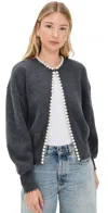 Essentiel Antwerp Ideas Knit Cardigan Shadow In Gray