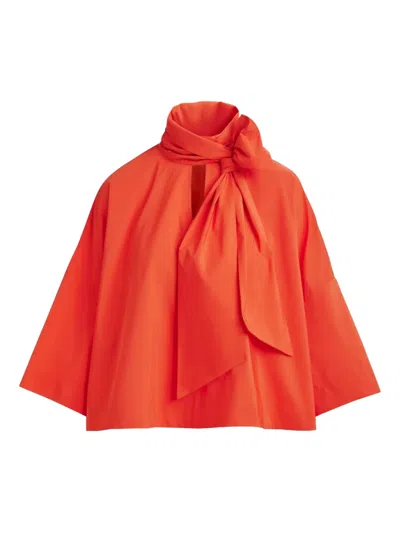 Essentiel Antwerp Igator Blouse In Orange