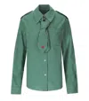 Essentiel Antwerp Igold Green Shirt In Green