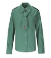 Essentiel Antwerp Igold Green Shirt In Green