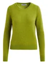 Essentiel Antwerp Igora Crew-neck Sweater In Green