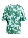 Essentiel Antwerp Ihazar Printed T-shirt Aqua Azul