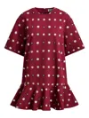 Essentiel Antwerp Iherko Dress In Red