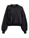 Essentiel Antwerp Ijoux Sequin-detail Sweatshirt In Black