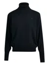 Essentiel Antwerp Ilibra Embroidered-logo Sweater In Black