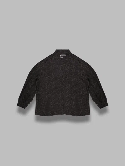 Essentiel Antwerp Ilorin Oversized Ruffle Shirt In Multi