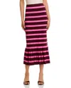 Essentiel Antwerp Iluminous Striped Knit Skirt