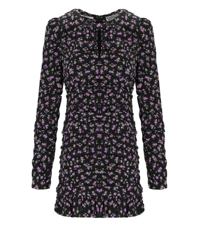 Essentiel Antwerp Imke Black Dress In Purple