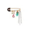 Essentiel Antwerp Imora Gold Brooch In White