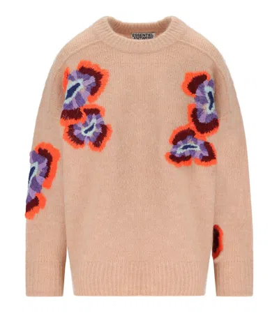 Essentiel Antwerp Impossibile1 Pink Crewneck Sweater