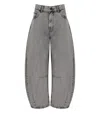Essentiel Antwerp Impressive Grey Balloon Jeans In Gray