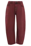 Essentiel Antwerp Impressive Overdye Jeans In Red