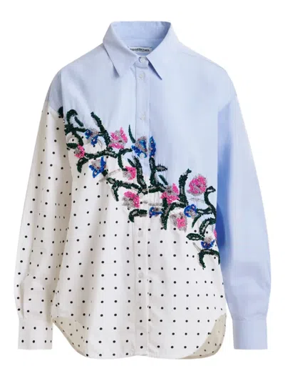 Essentiel Antwerp Independence Shirt In Blue