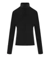 Essentiel Antwerp Indienne Black Top In Black