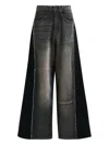 Essentiel Antwerp Industrious2 Panelled Jeans In Black