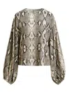 Essentiel Antwerp Inemy Blouse In Animal Print