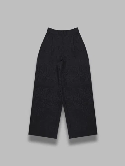 Essentiel Antwerp Instore Wide Leg Pants In Black