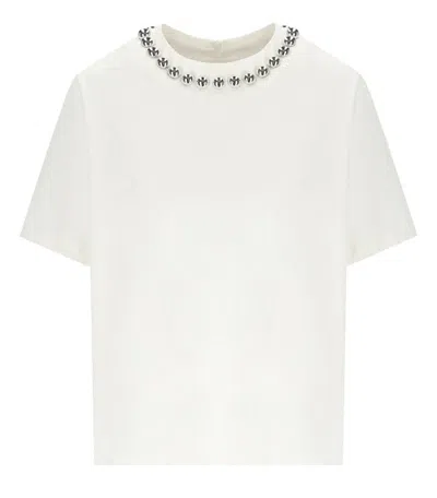 Essentiel Antwerp Intenso Ivory T-shirt In White