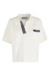 Essentiel Antwerp Internationnal Knitted Polo In White