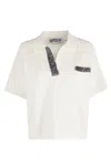Essentiel Antwerp Internationnal Knitted Polo In White