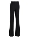 Essentiel Antwerp Invade Pinstripe Flared Trousers In Blue