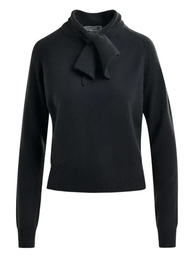 Essentiel Antwerp Invited Cashmere Sweater In Black