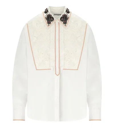 ESSENTIEL ANTWERP ESSENTIEL ANTWERP IOANNINA WHITE SHIRT
