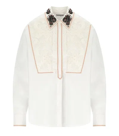 Essentiel Antwerp Ioannina White Shirt In Neutral