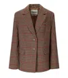 Essentiel Antwerp Irbara Brown Single-breasted Blazer In Brown