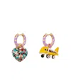 Essentiel Antwerp Irnaud Lilac Earrings In Purple