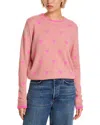 Essentiel Antwerp Isa Jacquard Heart Sweater In Multi
