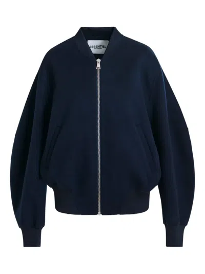 Essentiel Antwerp Herno Ultralight Nylon Down Jacket With Drawstring Waist In Black