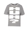 Essentiel Antwerp Isos Beads Print Tshirt In Gray